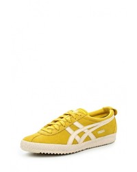 Мужские желтые замшевые кроссовки от Onitsuka Tiger