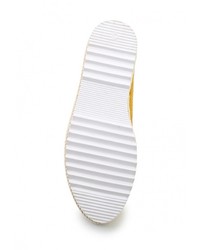 Женские желтые замшевые лоферы от Clowse