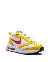 Мужские желтые замшевые низкие кеды от Nike