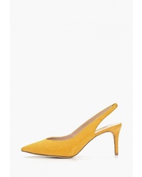 Желтые замшевые туфли от Dorothy Perkins