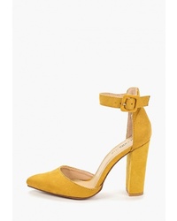 Желтые замшевые туфли от Marquiiz