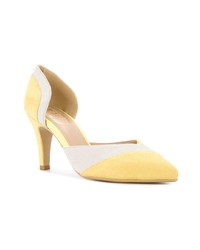 Желтые замшевые туфли от GUILD PRIME