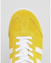 Женские желтые кеды от Gola