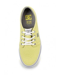 Женские желтые кеды от DC Shoes