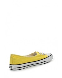 Женские желтые кеды от Dino Ricci Trend