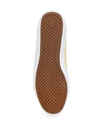 Женские желтые кеды от Fred Perry