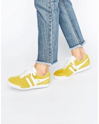 Женские желтые кеды от Gola