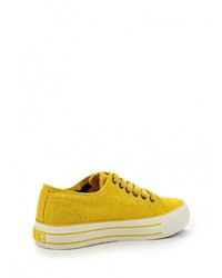 Женские желтые кеды от Keddo