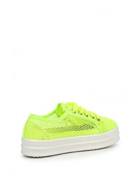 Женские желтые кеды от Martin Pescatore