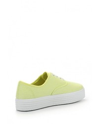 Женские желтые кеды от Wilmar