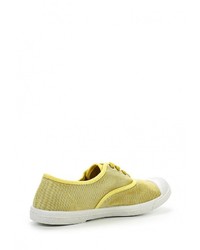 Женские желтые кеды от WS Shoes