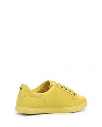 Женские желтые кожаные кеды от Lilly's Closet