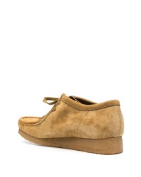 Мужские желтые кожаные повседневные ботинки от Clarks