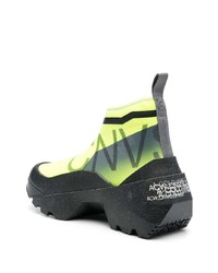 Мужские желтые кожаные повседневные ботинки от Converse