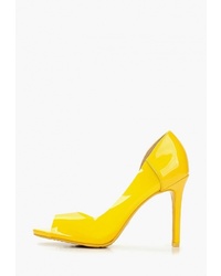 Желтые кожаные туфли от Barbara Barbieri