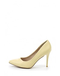 Желтые кожаные туфли от Betsy