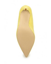 Желтые кожаные туфли от Dorothy Perkins