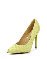 Желтые кожаные туфли от Shoobootique