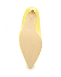 Желтые кожаные туфли от Super Mode