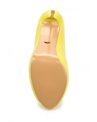 Желтые кожаные туфли от Vitacci