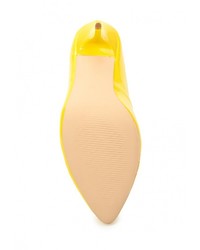 Желтые кожаные туфли от Wilmar