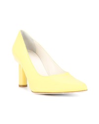 Желтые кожаные туфли от Tibi