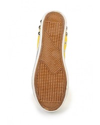 Желтые кроссовки на танкетке от Sweet Shoes