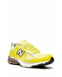 Мужские желтые кроссовки от New Balance