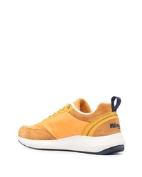 Мужские желтые кроссовки от Blauer