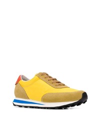 Мужские желтые кроссовки от Marni