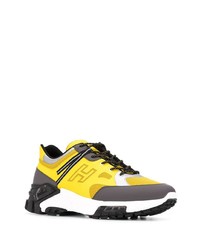 Мужские желтые кроссовки от Hogan