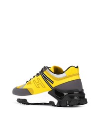 Мужские желтые кроссовки от Hogan