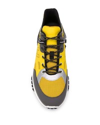 Мужские желтые кроссовки от Hogan