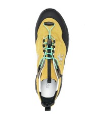 Мужские желтые кроссовки от Premiata