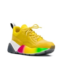 Женские желтые кроссовки от Stella McCartney
