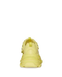 Мужские желтые кроссовки от Balenciaga