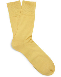 Мужские желтые носки от Falke