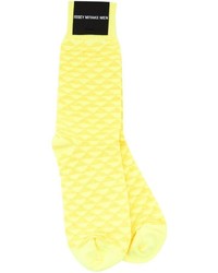 Мужские желтые носки