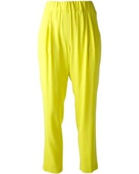 Женские желтые пижамные штаны от MSGM