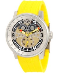 Желтые резиновые часы