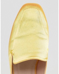 Желтые сабо от Asos