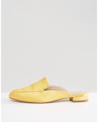 Желтые сабо от Asos