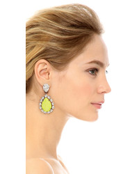 Желтые серьги от Venessa Arizaga