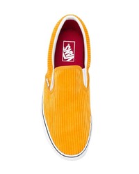 Женские желтые слипоны от Vans