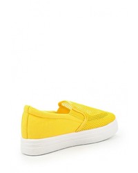 Женские желтые слипоны от Sweet Shoes