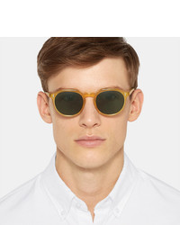 Мужские желтые солнцезащитные очки от Cubitts