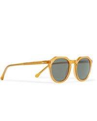 Мужские желтые солнцезащитные очки от Cubitts