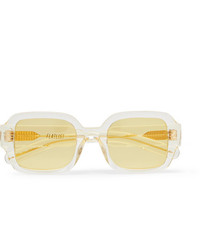 Мужские желтые солнцезащитные очки от FLATLIST
