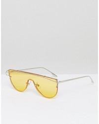 Мужские желтые солнцезащитные очки от Jeepers Peepers