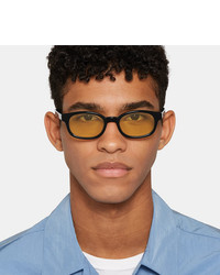 Мужские желтые солнцезащитные очки от FLATLIST